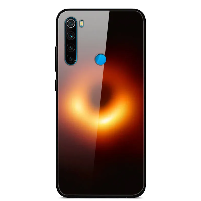 40 Для Xiaomi Redmi Note 8 T чехол из закаленного стекла жесткий чехол для телефона для Xiaomi Redmi Note 8 T Задняя крышка Redmi Note8T 8 T мягкий бампер - Color: 40
