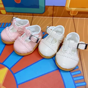 5 см тряпичная кукольная обувь BJD игрушка обувь на высоких каблуках 16 EXO ретро кожаная обувь 20 см Корея Kpop плюшевые куклы аксессуары BJD кукла игрушка