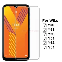 3 1pcs tempered glass for wiko view5 4 lite plus screen protector for wiko y50 y51 y60 y61 y62 y81 sunny5 lite protective glass