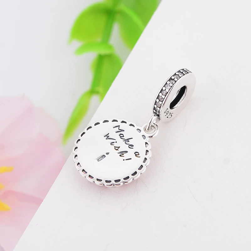 Бусина-Шарм торт на день рождения из серебра 925 пробы | Украшения и аксессуары