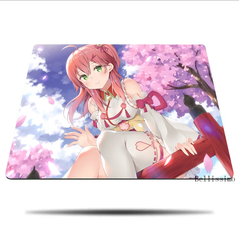 

Cute Mouse Pad Hololive Gaming Computer Accessories Mausepad Desk Protector Keyboard Mat Pc Gamer Small Mousepad Mats Anime Girl