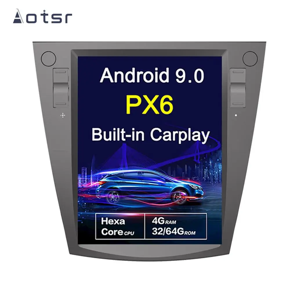 Автомобильный мультимедийный плеер Магнитола на Android 10 4 с экраном 9 0 дюйма радио