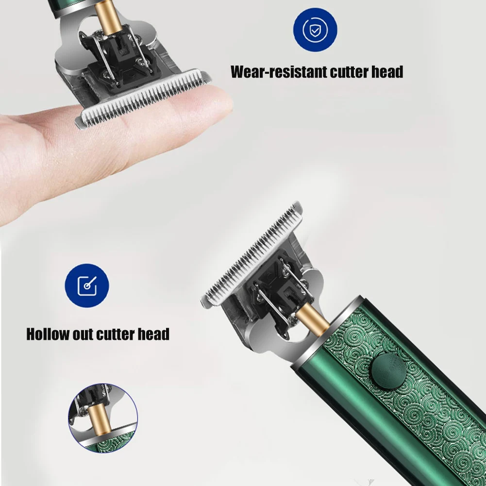 

Electric Hair Trimmer USB Rechargeable Electric Push Shear Hair Clipper Hair Cutting Trimmer Cutter for Men Hair Styling