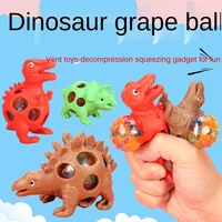 colorful adults and children sensory toys office pressure ball pressure release device happy sensory toy dinosaur vent ball