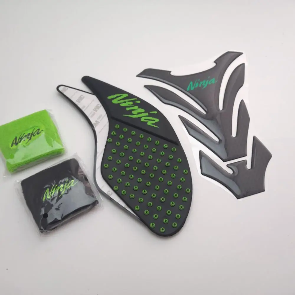 4 pieces Тормозной резервуар носок масляный бак крышка рукав для Kawasaki Ninja ZX-6R ZX7R ZX9R ZX10R ZX12R ZX14R - Цвет: 4 pieces