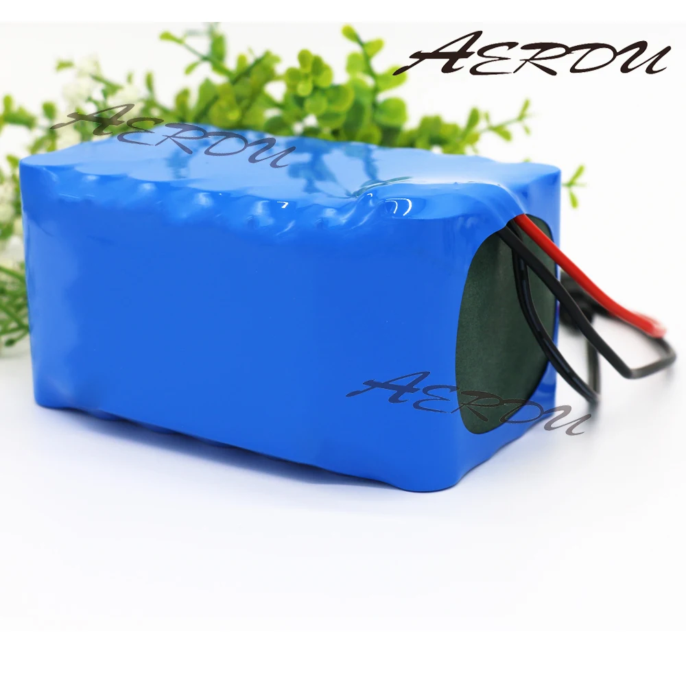 

AERDU 7S4P 10Ah 24V lithium battery pack 29.4V electric bicycle unicycle ebike Li-ion batteries built-in 15A BMS