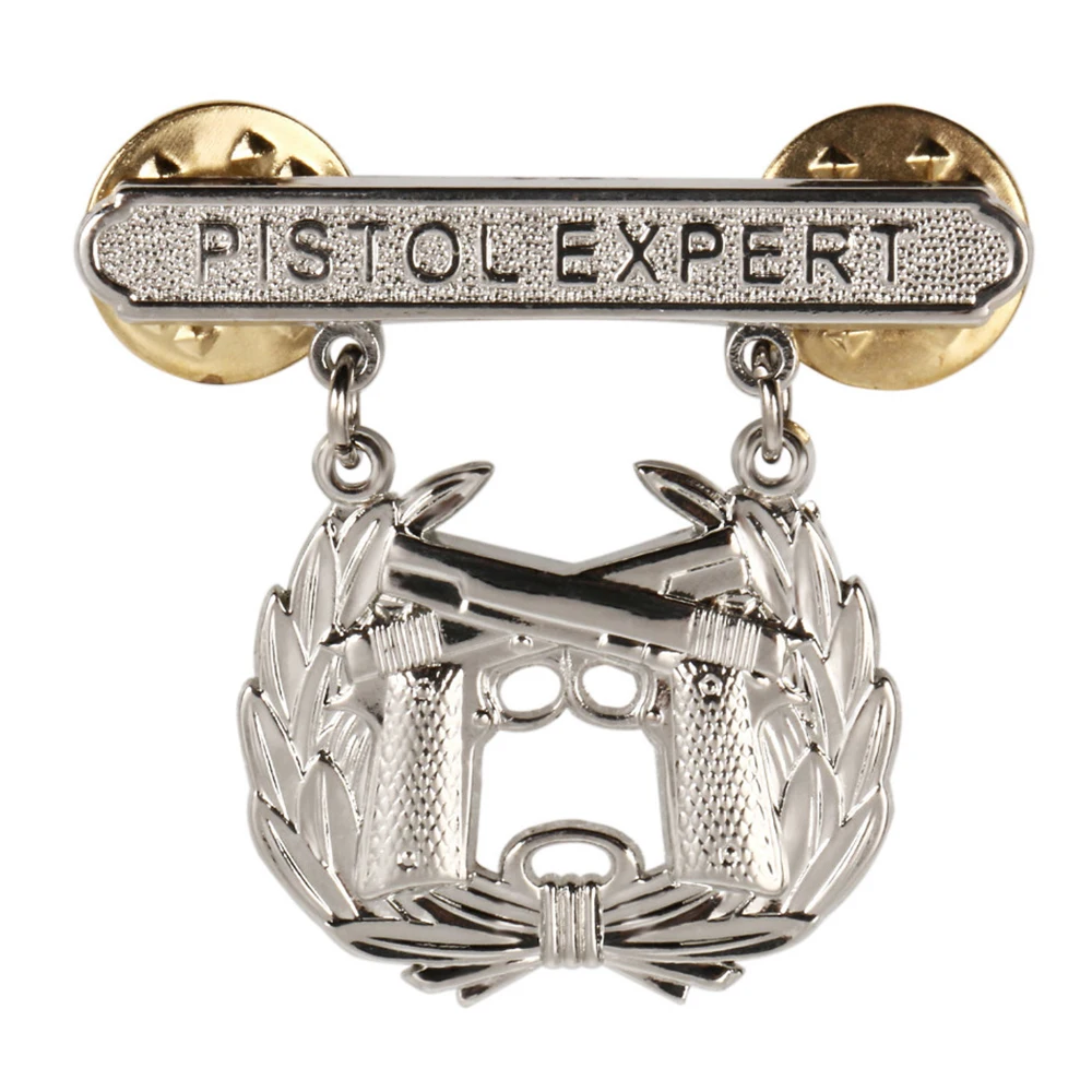 Значок для стрельбы с профессиональной квалификацией военного пистолета США