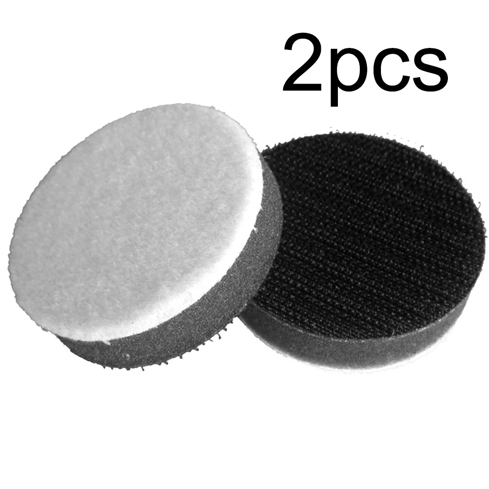 

2Pcs 2" 50mm Sponge Interfacer Cushion Pad for Hook Loop Polishing Backing Disc Protection Abrasive Backing Pads