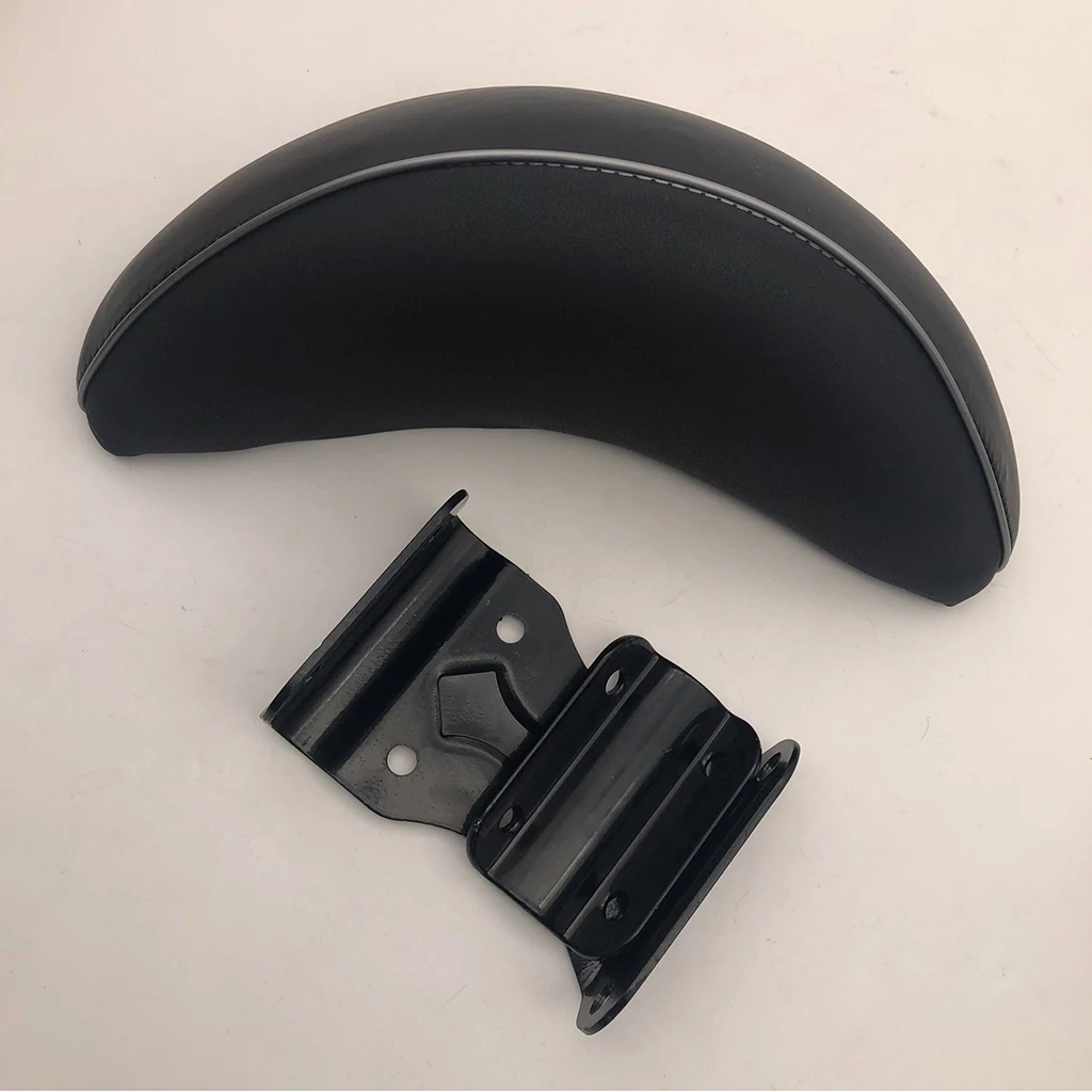 Прочная черная задняя подушка для спины пассажира мотоцикла | Подлокотники и