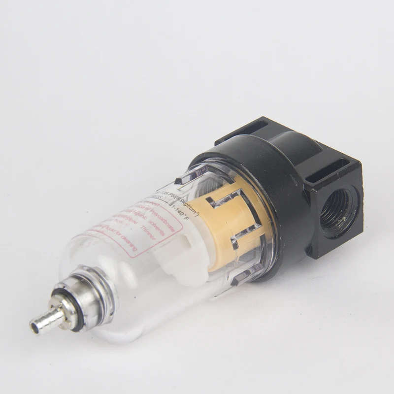 

AF2000 G1/4 резьба, Пневматический воздушный фильтр для компрессора, разделения масла и воды, фитинги 4-12 мм