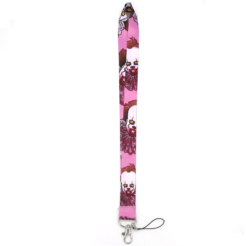 Стивен Кинг это haloween 90s мультфильм Забавный винтажный шейный ремень Lanyards ID значок держатель для карт брелок мобильный телефон ремень подарок