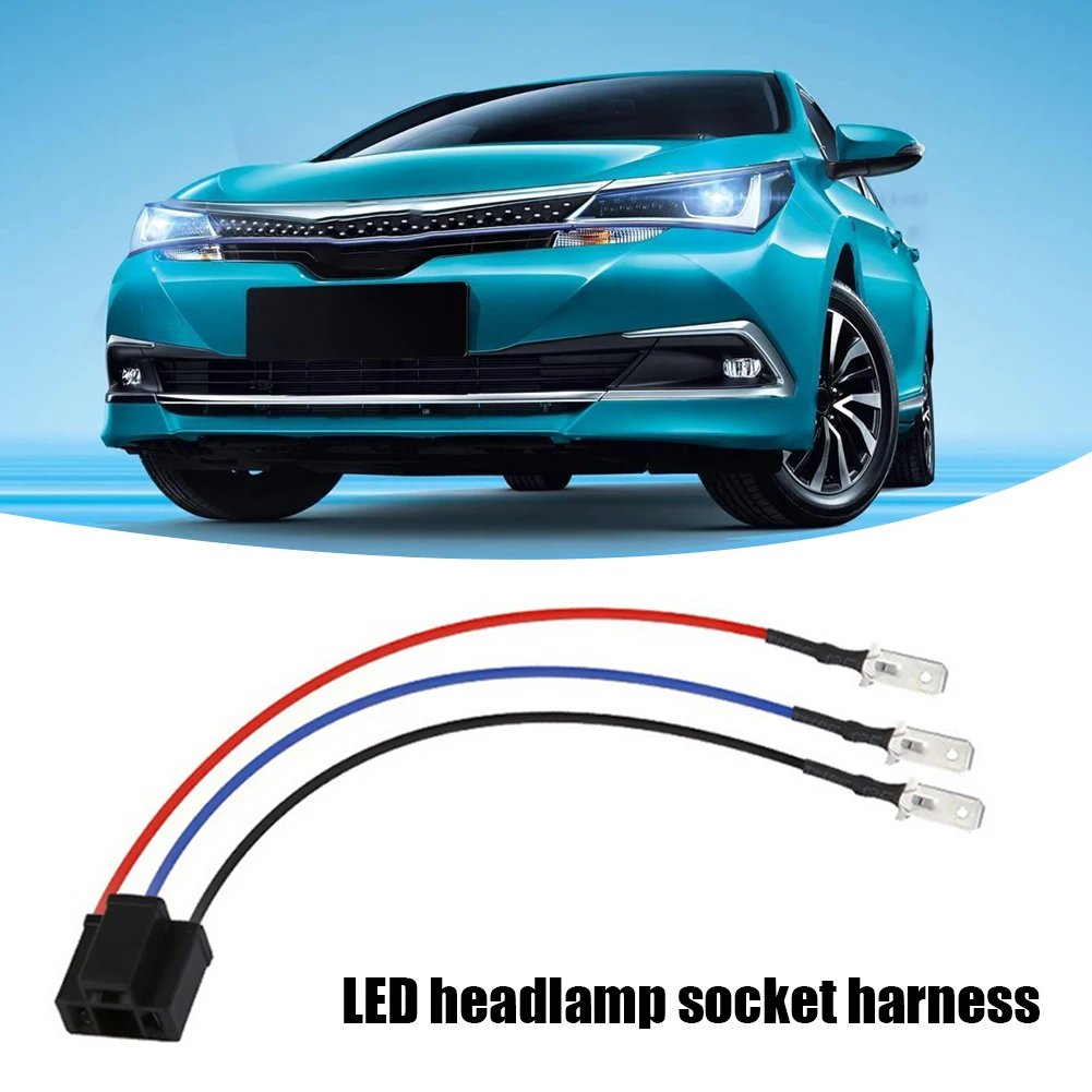 

LED Headlight Waterproof Electrical Connector Male Female Plug with Wiring Harness Car Motorcycle Special Accessories