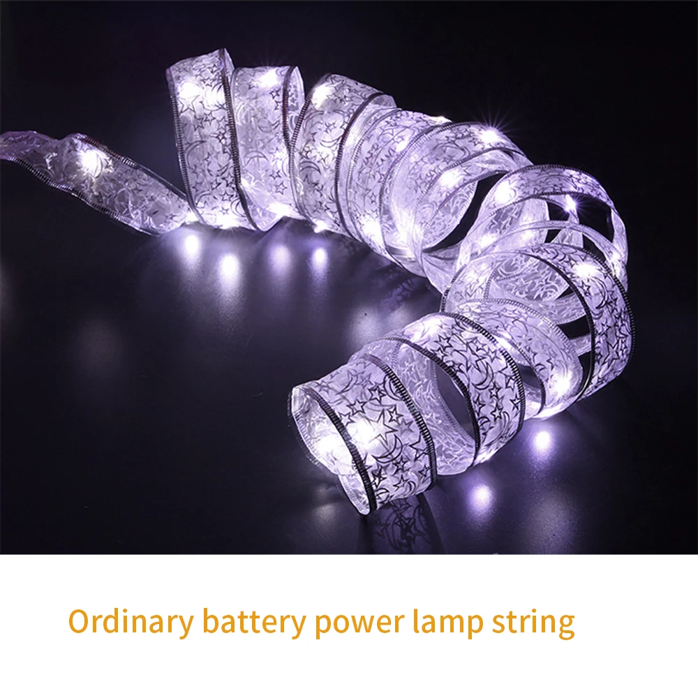 Светодиодная гирлянда 4 м из медного провода праздничное освещение сказочные