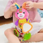 OLOEY для новорожденных и малышей, подвеска на коляску кроватку колокольчики игрушки Прорезыватель для зубов кукла детская погремушка плюшевые раннего образования для мальчиков и девочек в виде зверушки (кролик) игрушка