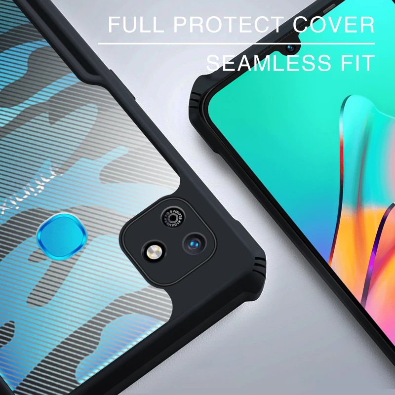 rzants for infinix smart hd 2021 infinix smart 5 case hard camouflage shockproof slim clear cover phone casing clear phone shell free global shipping