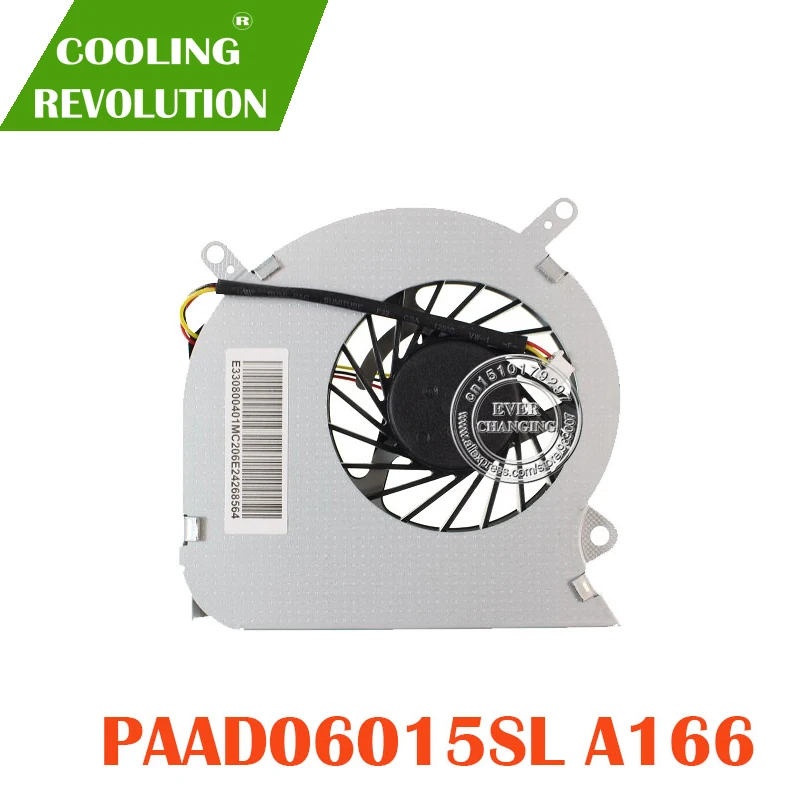 Вентилятор охлаждения процессора подходит для ноутбука MSI GE60 16GA 16GC series PAAD06015SL 0.55A