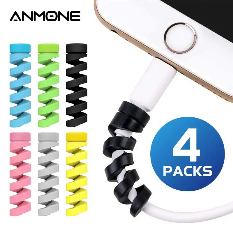 4 шт. протектор кабеля для наушников|Органайзеры кабеля| |