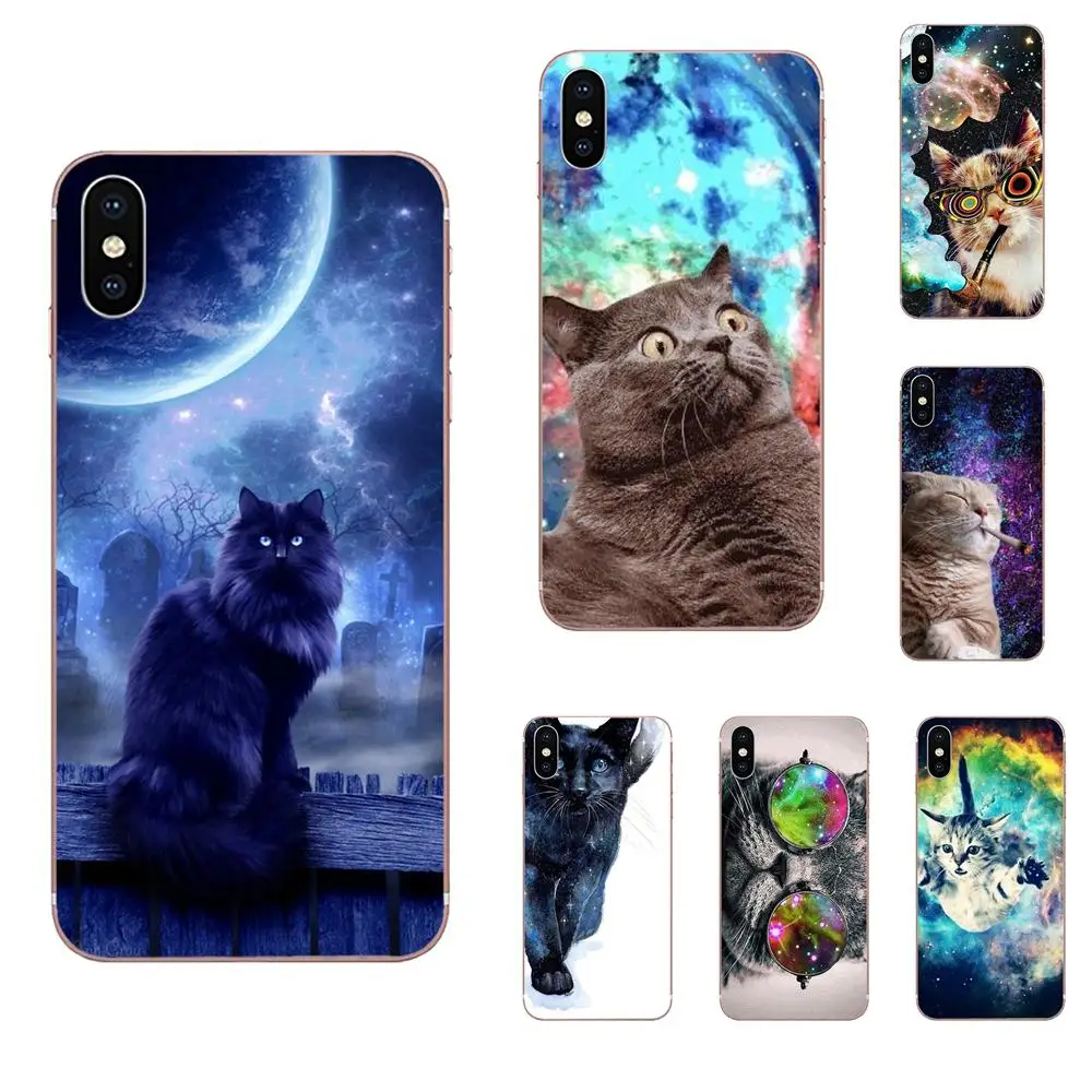 Небула космические милые очки кошачий глаз с принтом для Xiao mi 3 4 4C 4i 5 5s 5X6 6X8 SE Pro Lite