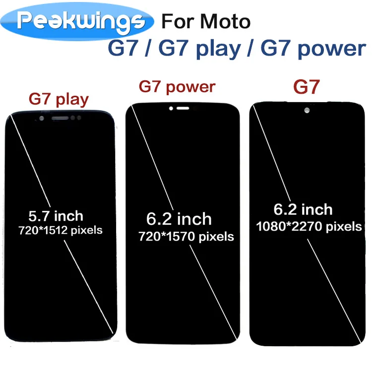 Сенсорный ЖК дисплей AAA + для Motorola Moto G7 Play сенсорный экран MOTO в сборе Power|Экраны