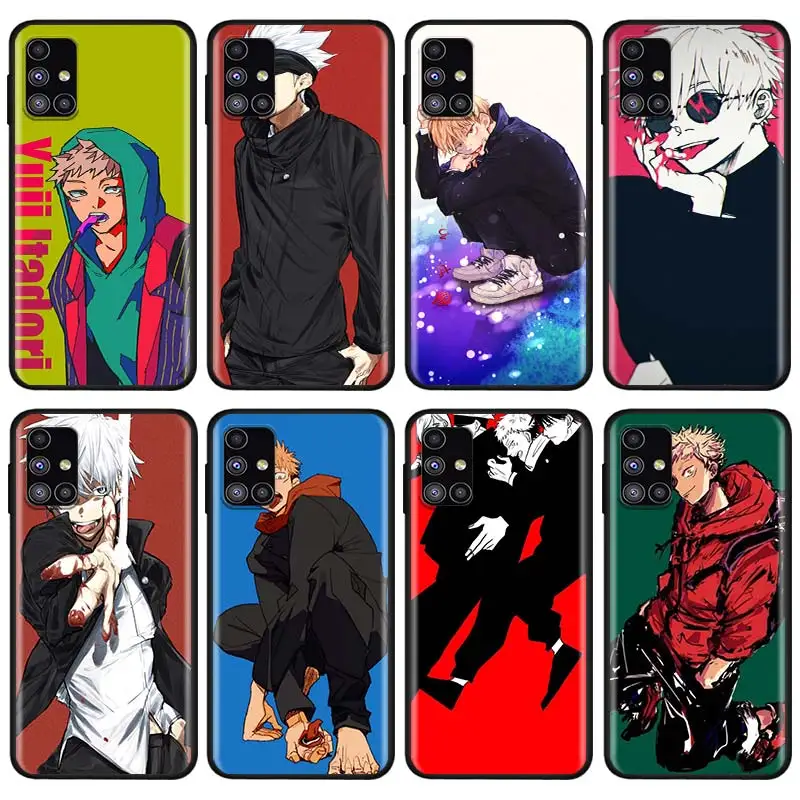 

Anime Cartoon Jujutsu Kaisen For Samsung Note 20 10 8 9 M02 M31 S M60S M40 M30 M21 M20 M10S F62 M01 Ultra Pro Plus Phone Case