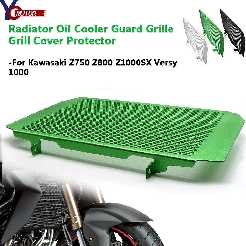 Для KAWASAKI Versy 1000 Ninja 2010 2018 2017 2016 защитная решетка радиатора мотоцикла крышка гриля