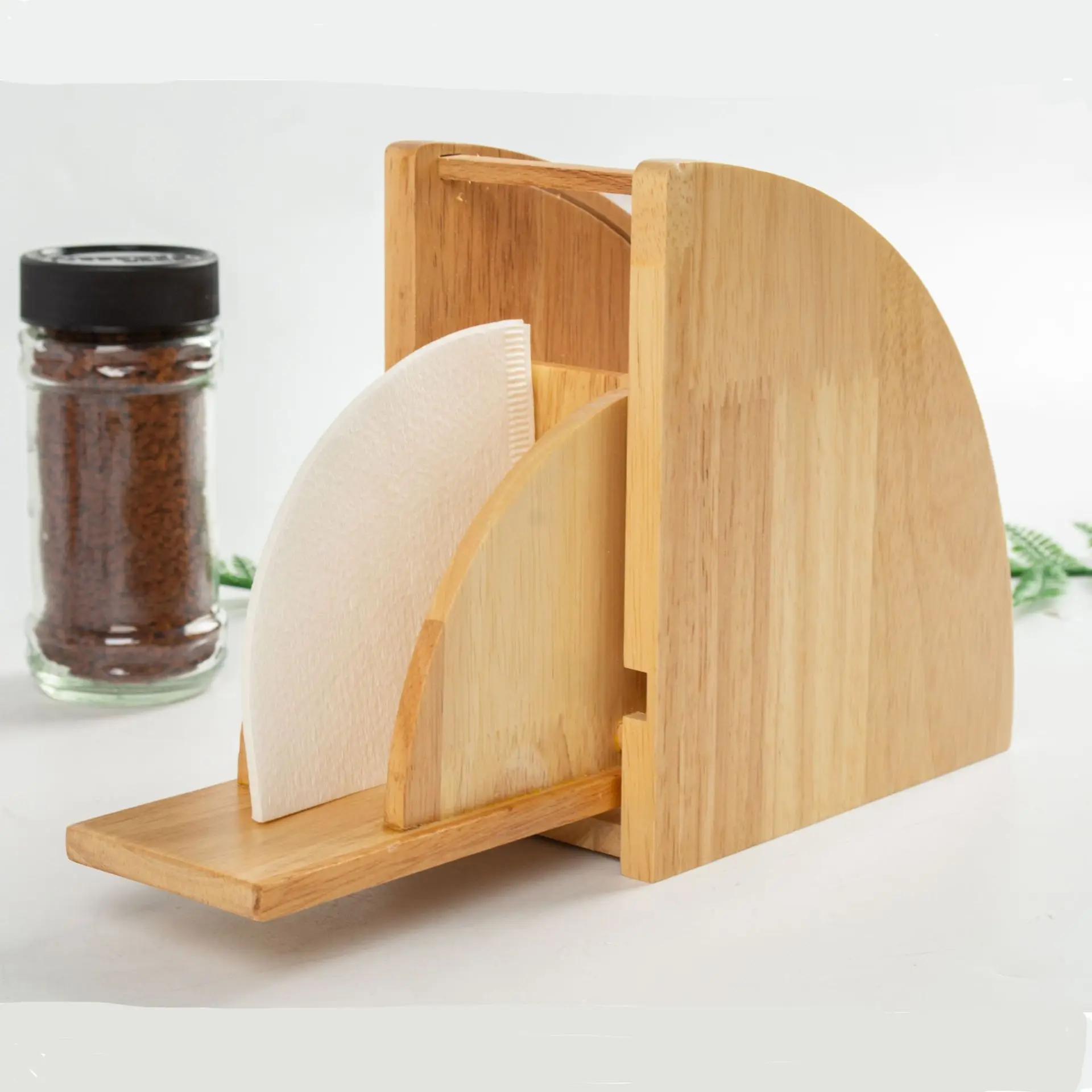 Держатель для бумаги с фильтром кофе деревянный держатель контейнер V60 подставка