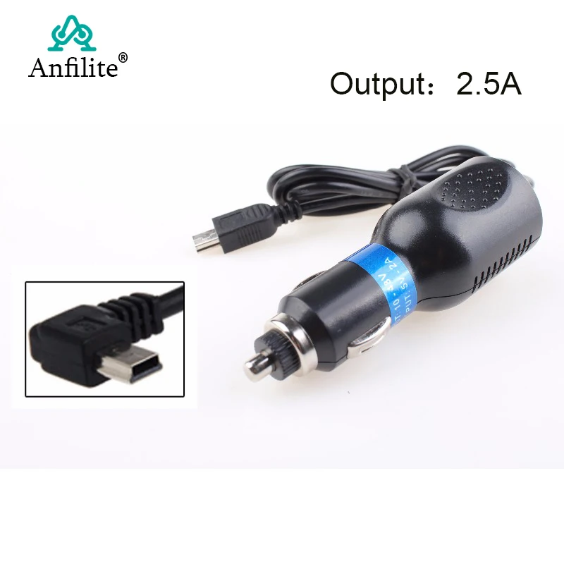 12 V/24 V до 5 V/2A 2.5A автомобильный gps-навигатор радарное зарядное устройство мини USB интерфейс адаптер питания зарядное устройство Кабель-адаптер#5510