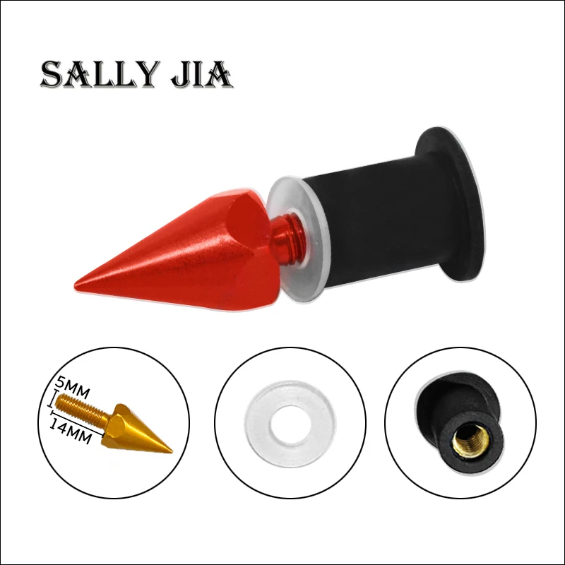 10 шт./компл. M5 болты для ветрового стекла мотоцикла крепежные гайки мотоцикл