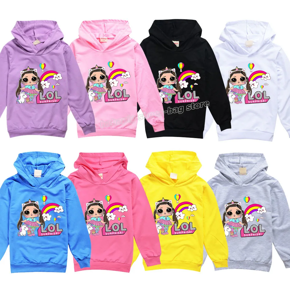 L.O.L. Сюрприз! Детская толстовка с капюшоном и надписью Единорог | Багаж сумки