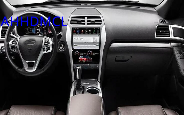 

Мультимедийный плеер в стиле Тесла, автомобильный стерео-проигрыватель на Android с GPS для Ford Explorer 2013, 2014, 2015, 2016