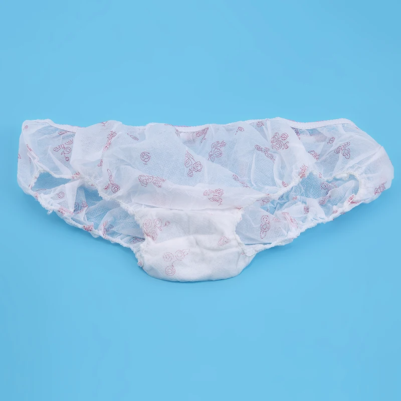 

8PCS Pregnant Women Intimates skin-friendly Disposable Pregnant Women Solid Color Underwear Pregnant Women Breathable Underpants