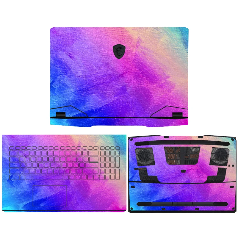 Чехол для ноутбука MSI GP76 GE76 GF76 красочный блокнот Stickers GE66 GF66 GL66 GS66 MS-16V1 Decal |