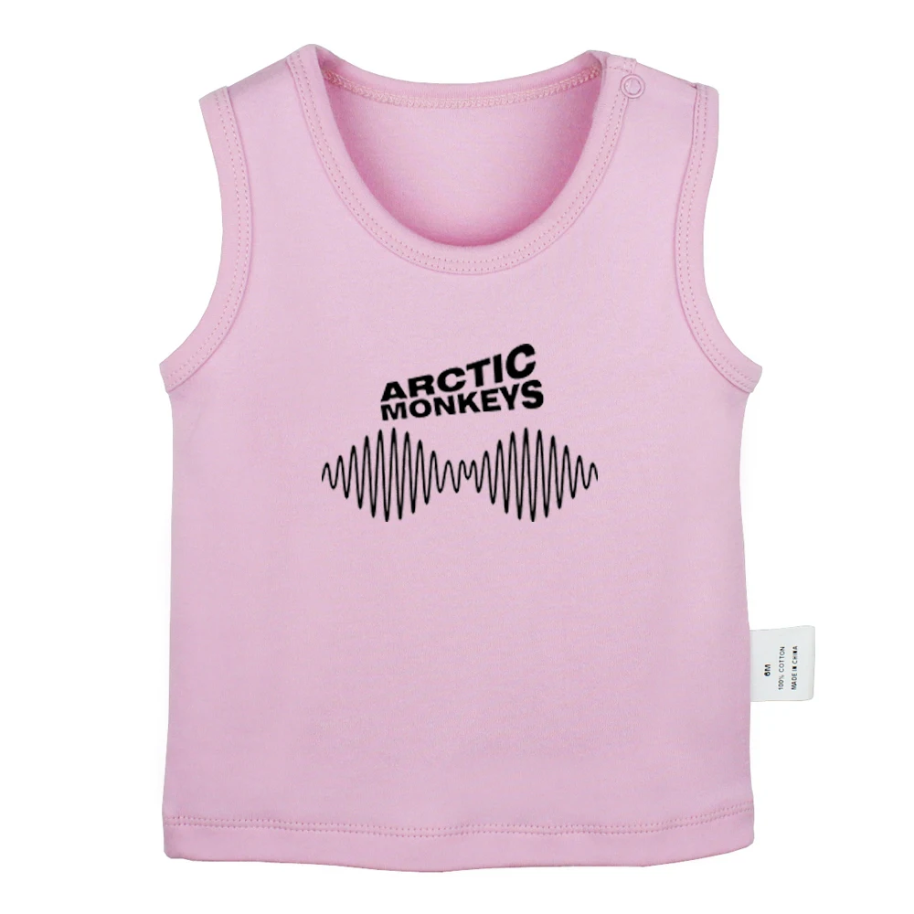 Arctic Monkeys рок-группа Мода мышей и мужчин группа новорожденных детские майки футболки жилет для малышей хлопковая одежда для новорожденных без рукавов