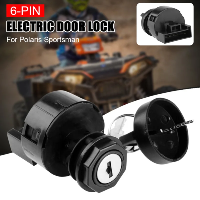 

6Pin Ignition Key Switch for Polaris RZR 170 570 800 900 1000 Ranger 400 425 500 570 700 900 1000 Sportsman 300 325 400 450 500