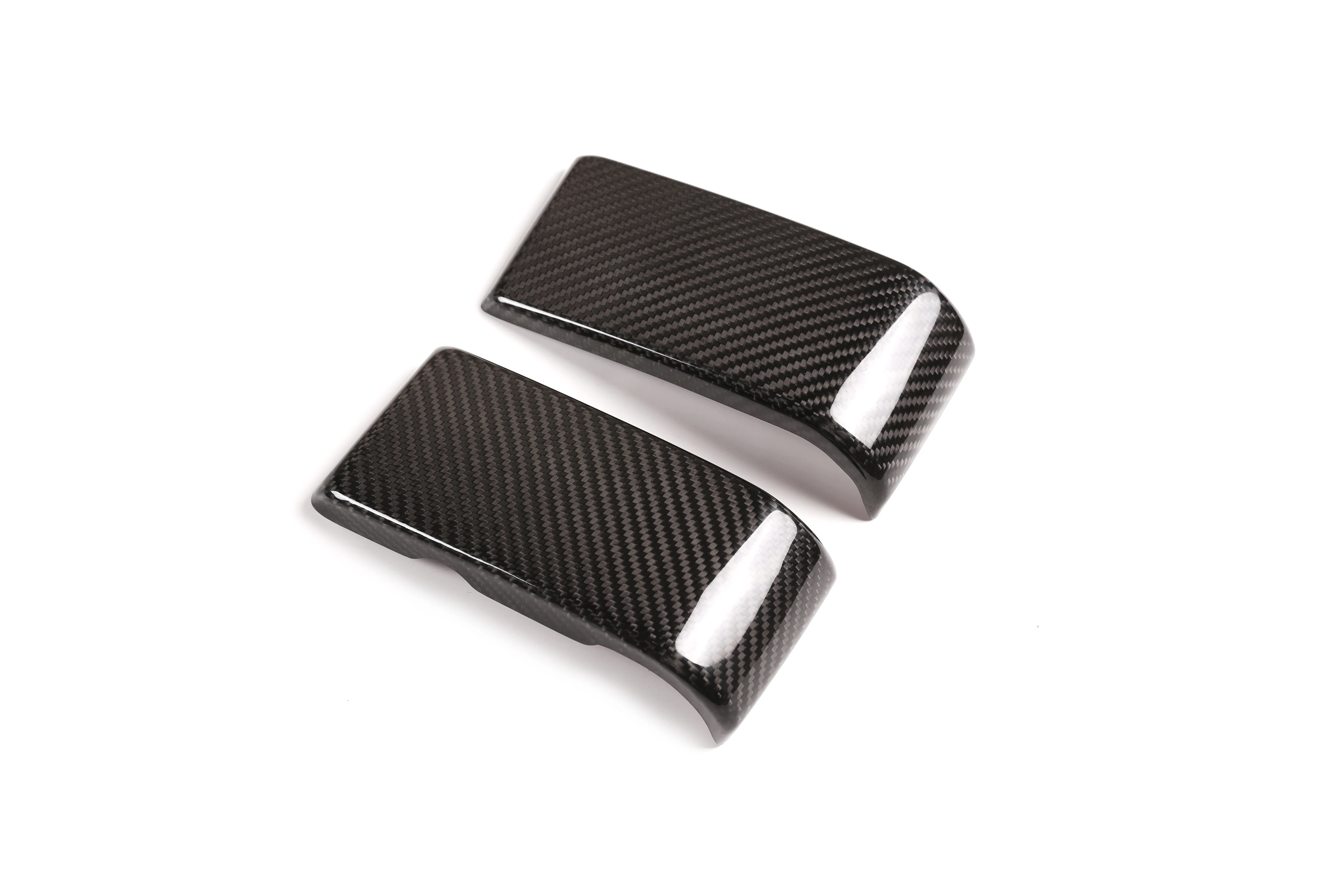 Наклейка на передний бампер и задний из углеродного волокна подходит для Mercedes Benz