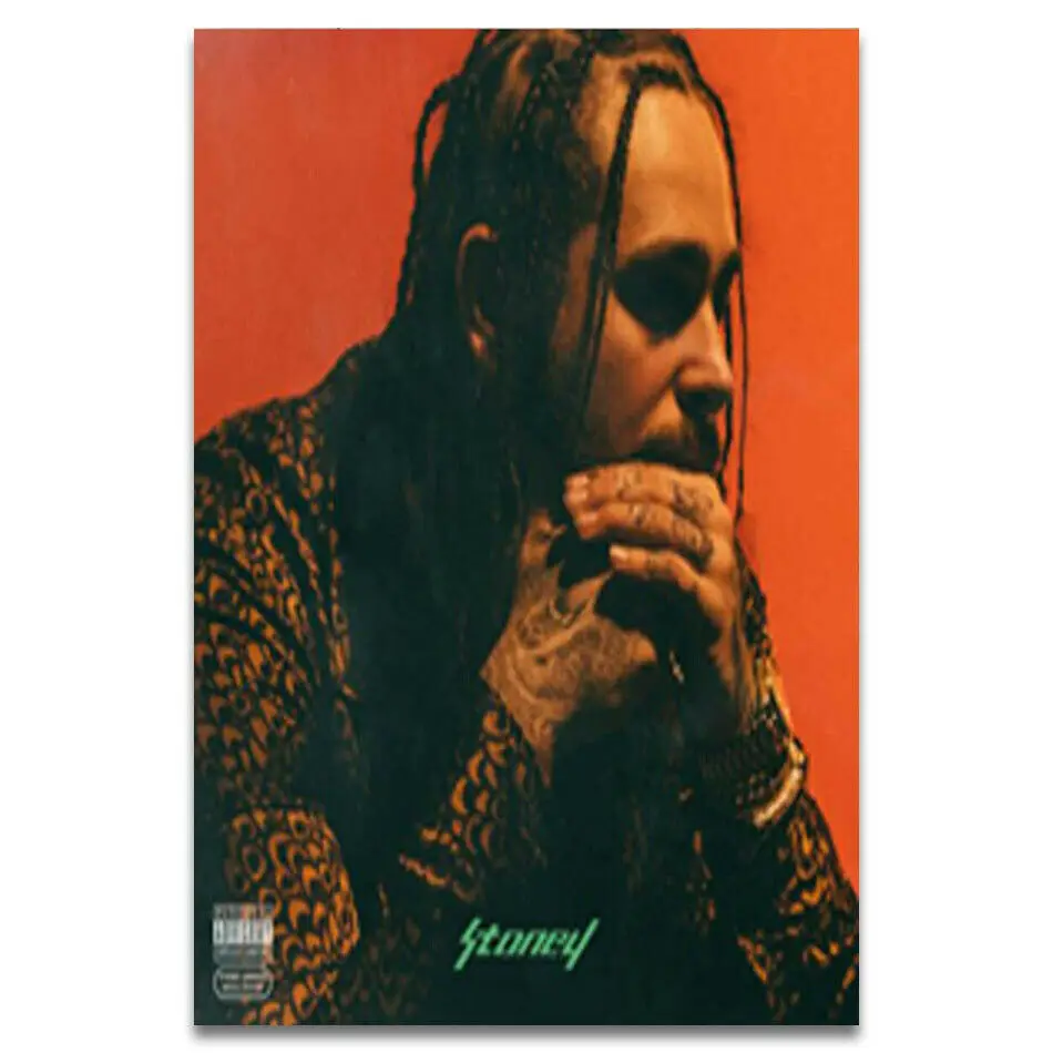 Post Malone реперские кепки в стиле хип хоп с изображениями музыкальной звезда