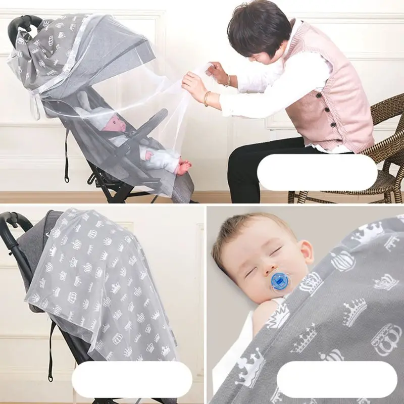 

Breastfeeding Nursing Cover Adjustable Breathable 2-Layer Privacy Feeding Apron