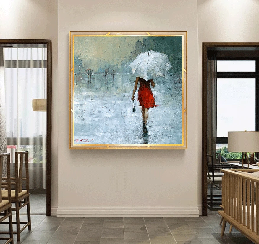 Картина на холсте Декор картина маслом Настенная Постер современная настенная