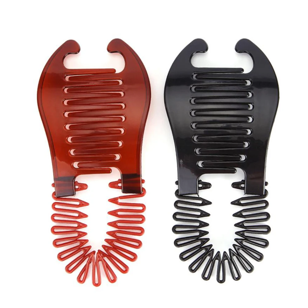 Женская эластичная расческа для волос девочек инструменты в форме скорпиона