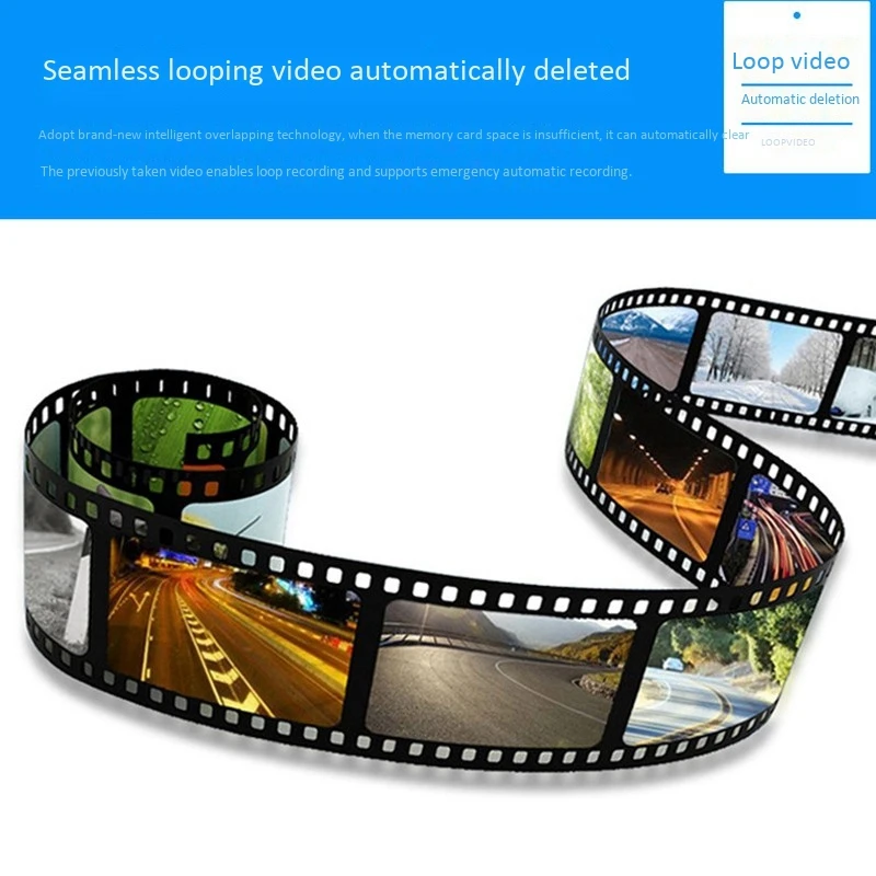 

4.3 Inch Car 1080P Hd Dvr Camera Rear View Mirror Dual Camera Dual Recording Driving Recorder Night Vision Recorder