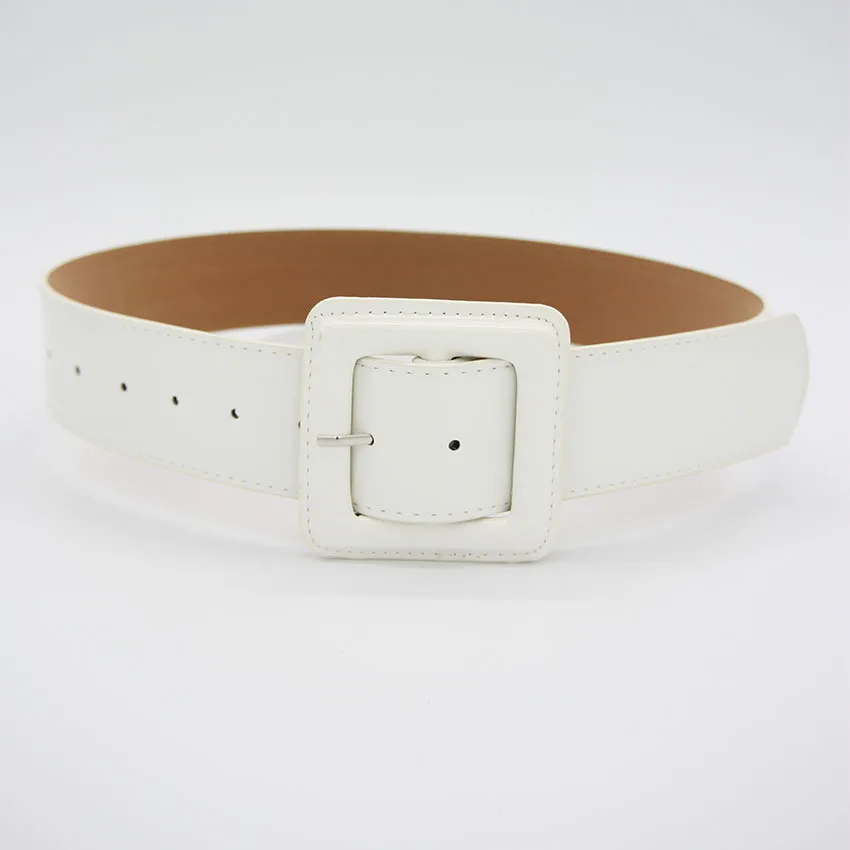 Женский широкий красный ремень 5 см летняя модная Обложка для талии с украшением