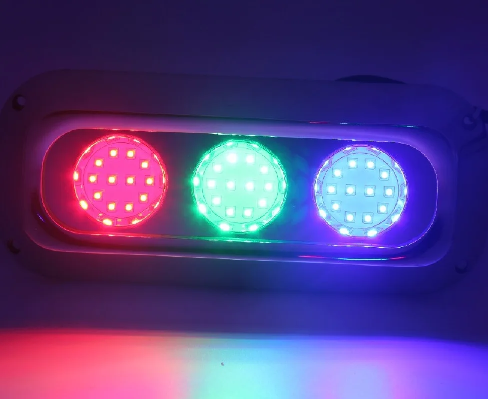 DC12/24V 180W 316 Нержавеющая сталь Водонепроницаемый светодиодная Led лампа подводного