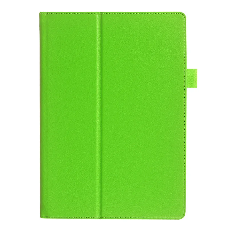 Green Кожаный защитный чехол-книжка для lenovo Tab 2 A10-70F/L A10-30 X30F/M Tab 3X70 X70F X70M Tab 10 TB-X103F X103F - Цвет: Green