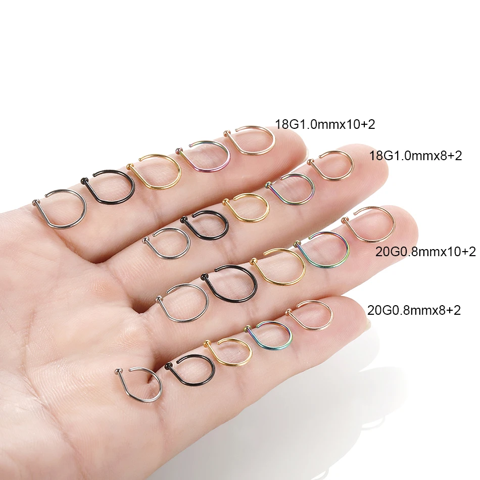 1 шт. имплантат из титана для пирсинга губ