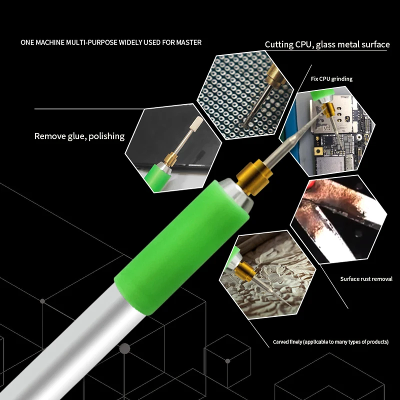 

DS-808 Mini Drill Electric Pen Repairs Rechargeable Miniature Engraving Pen Small Electric Grinder Engraving Machine Repair Tool