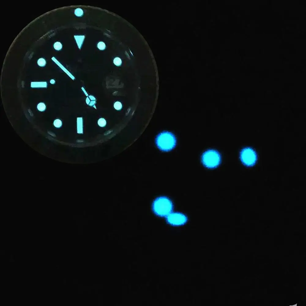 Аксессуары для часов 1 шт. сменный зеленый/синий жемчуг рамки керамическая