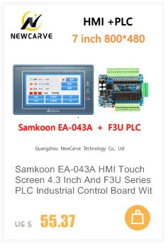 Kinco GL100 GL100E HMI Сенсорный Экран 10,1 дюймов 1024*600 Ethernet USB хост интерфейс человека RS232 RS422 RS485 Newcarve