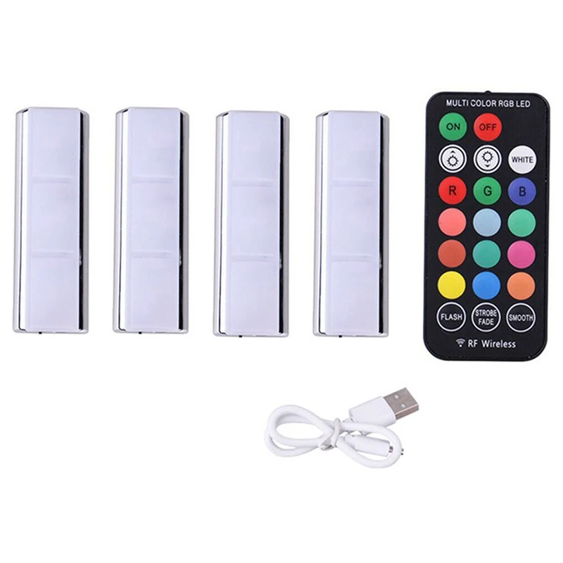 comprar Carro Conduziu A Luz De Tira Interior, Luzes De Tira De Usb Do Jogo Da Iluminação Ambiental Remoto Sem Fio Rgb Luz Lâmpada Atmosfera Automotivo