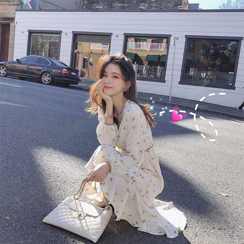 

2021 Spring, Autumn and Winter New Lady Chiffon Slim Fit