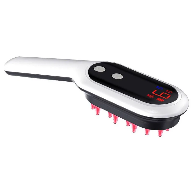 

Hair Growth Care Phototherapy Massager Comb Vibration Hair Comb Massage Equipment Comb Hair Brush Grow Hair Loss Therapy